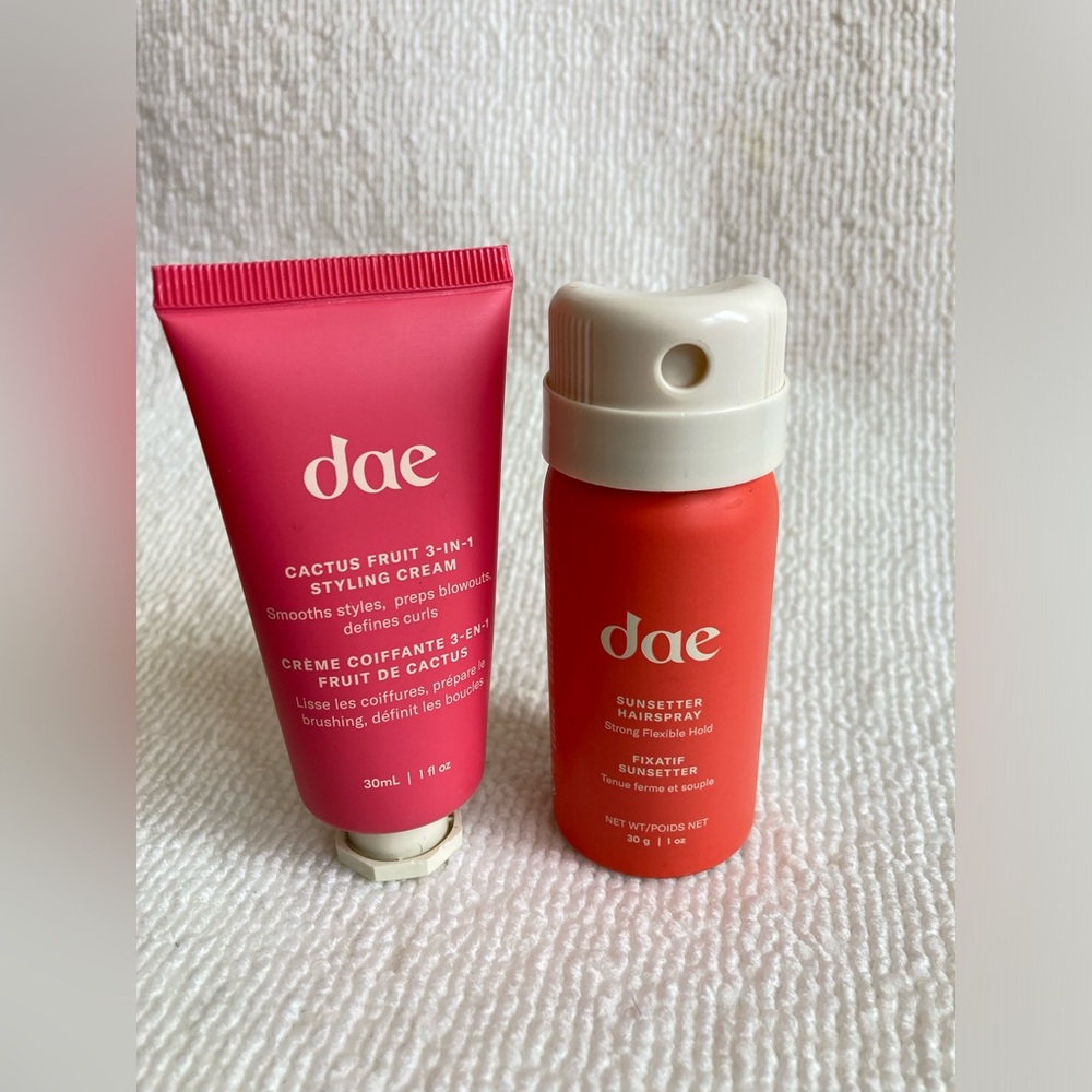 NEW! dae Cactus Fruit 3-in-1 Styling Cream & Hairspray Set